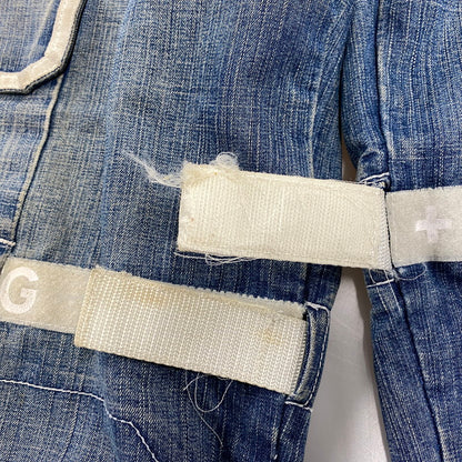 【現状渡し品】【メンズ】 MARITHE+FRANCOIS GIRBAUD マリテフランソワジルボー GM7812 SHUTTLE PANTS シャトル パンツ ボトムス 157-261013-kh-03-izu サイズ：40M カラー：インディゴ 万代Net店