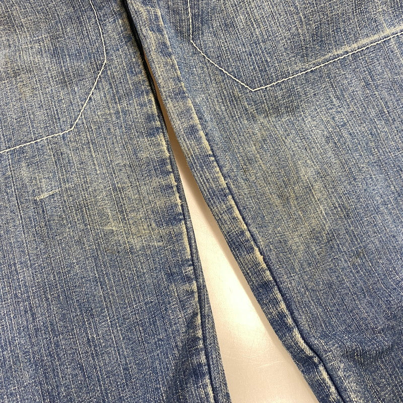 【現状渡し品】【メンズ】 MARITHE+FRANCOIS GIRBAUD マリテフランソワジルボー GM7812 SHUTTLE PANTS シャトル パンツ ボトムス 157-261013-kh-03-izu サイズ：40M カラー：インディゴ 万代Net店