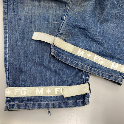 【現状渡し品】【メンズ】 MARITHE+FRANCOIS GIRBAUD マリテフランソワジルボー GM7812 SHUTTLE PANTS シャトル パンツ ボトムス 157-261013-kh-03-izu サイズ：40M カラー：インディゴ 万代Net店