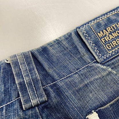 【現状渡し品】【メンズ】 MARITHE+FRANCOIS GIRBAUD マリテフランソワジルボー GM7812 SHUTTLE PANTS シャトル パンツ ボトムス 157-261013-kh-03-izu サイズ：40M カラー：インディゴ 万代Net店