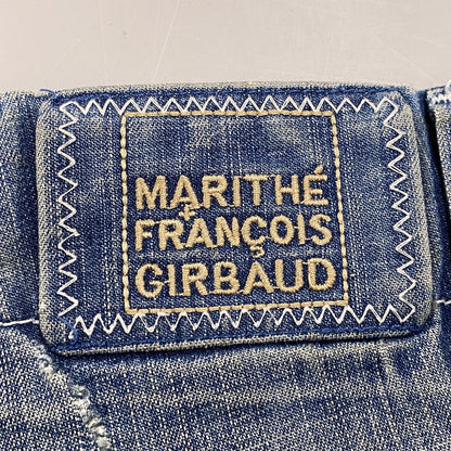 【現状渡し品】【メンズ】 MARITHE+FRANCOIS GIRBAUD マリテフランソワジルボー GM7812 SHUTTLE PANTS シャトル パンツ ボトムス 157-261013-kh-03-izu サイズ：40M カラー：インディゴ 万代Net店