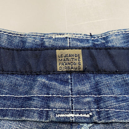 【現状渡し品】【メンズ】 MARITHE+FRANCOIS GIRBAUD マリテフランソワジルボー GM7812 SHUTTLE PANTS シャトル パンツ ボトムス 157-261013-kh-03-izu サイズ：40M カラー：インディゴ 万代Net店