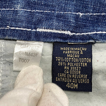 【現状渡し品】【メンズ】 MARITHE+FRANCOIS GIRBAUD マリテフランソワジルボー GM7812 SHUTTLE PANTS シャトル パンツ ボトムス 157-261013-kh-03-izu サイズ：40M カラー：インディゴ 万代Net店