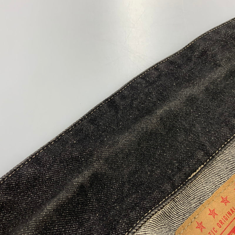 【中古品】【メンズ】 GUESS ゲス 39807 USA製 DENIM TRACKER JACKET デニム トラッカー ジャケット 146-261020-ms-07-izu サイズ：2XL カラー：ブラック 万代Net店