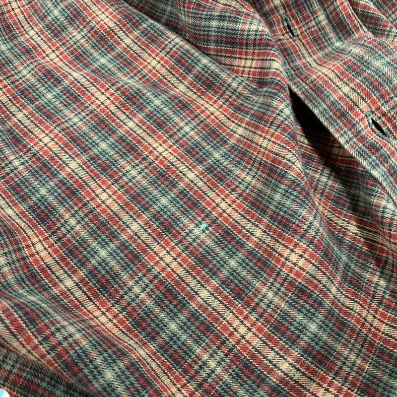 【中古品】【メンズ】 RALPH LAUREN ラルフローレン CLASSIC FIT BD L S CHECK SHIRT クラシック フィット チェックシャツ 長袖 トップス 146-261020-ms-02-izu サイズ：XXL カラー：ブラウン 万代Net店
