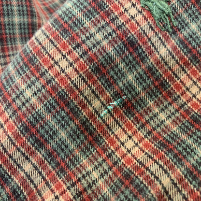 【中古品】【メンズ】 RALPH LAUREN ラルフローレン CLASSIC FIT BD L S CHECK SHIRT クラシック フィット チェックシャツ 長袖 トップス 146-261020-ms-02-izu サイズ：XXL カラー：ブラウン 万代Net店