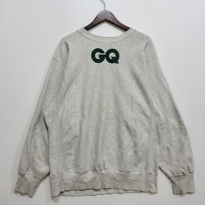【中古品】【メンズ】 CHAMPION チャンピオン PERSONAL BEST REVERSE WEAVE SWEATSHIRT リバース ウィーブ スウェットシャツ トップス 146-261017-kh-02-izu カラー：グレー 万代Net店