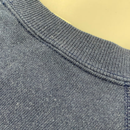 【中古品】【メンズ】 HANES ヘインズ USA製 US.NAVY ユーエスネイビー RAGLAN SLEEVE SWEATSHIRT ラグランスリーブ スウェットシャツ トップス 長袖 146-261015-ya-13-izu サイズ：XL カラー：ネイビー 万代Net店