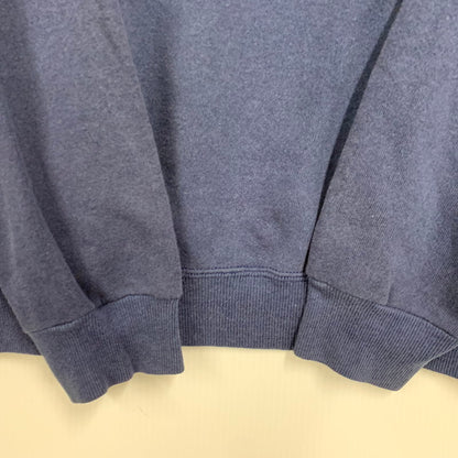 【中古品】【メンズ】 HANES ヘインズ USA製 US.NAVY ユーエスネイビー RAGLAN SLEEVE SWEATSHIRT ラグランスリーブ スウェットシャツ トップス 長袖 146-261015-ya-13-izu サイズ：XL カラー：ネイビー 万代Net店