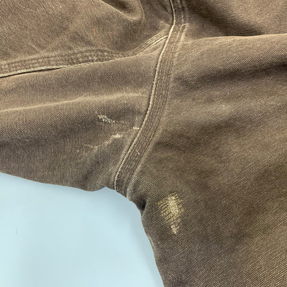 【中古品】【メンズ】 CARHARTT カーハート J25 DKB メキシコ製 ACTIVE JACKET アクティブジャケット アウター トップス 146-261017-sm-16-izu サイズ：2XL カラー：ダークブラウン 万代Net店