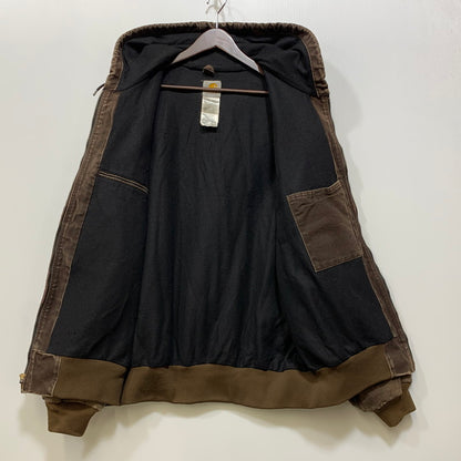 【中古品】【メンズ】 CARHARTT カーハート J25 DKB メキシコ製 ACTIVE JACKET アクティブジャケット アウター トップス 146-261017-sm-16-izu サイズ：2XL カラー：ダークブラウン 万代Net店