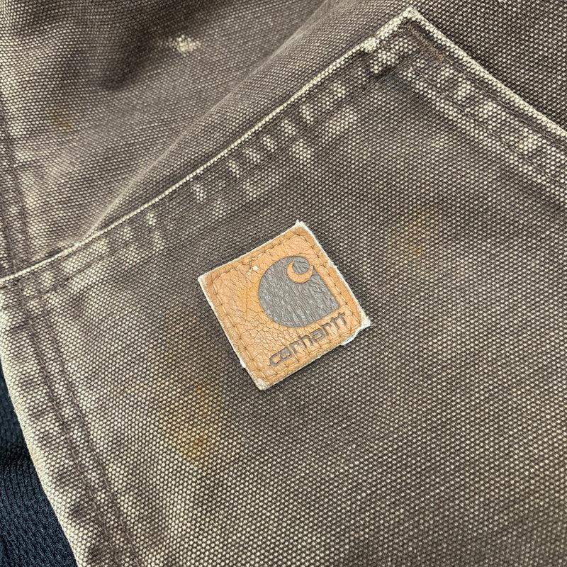 【中古品】【メンズ】 CARHARTT カーハート J25 DKB メキシコ製 ACTIVE JACKET アクティブジャケット アウター トップス 146-261017-sm-16-izu サイズ：2XL カラー：ダークブラウン 万代Net店