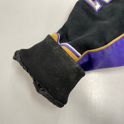 【現状渡し品】【メンズ】 NFL エヌエフエル BALTIMORE RAVENS 2-TIME SUPER BPWL CHAMPIONS JACKET チャンピオンズ ジャケット アウター 146-261015-cs-08-izu サイズ：XXL カラー：パープル 万代Net店