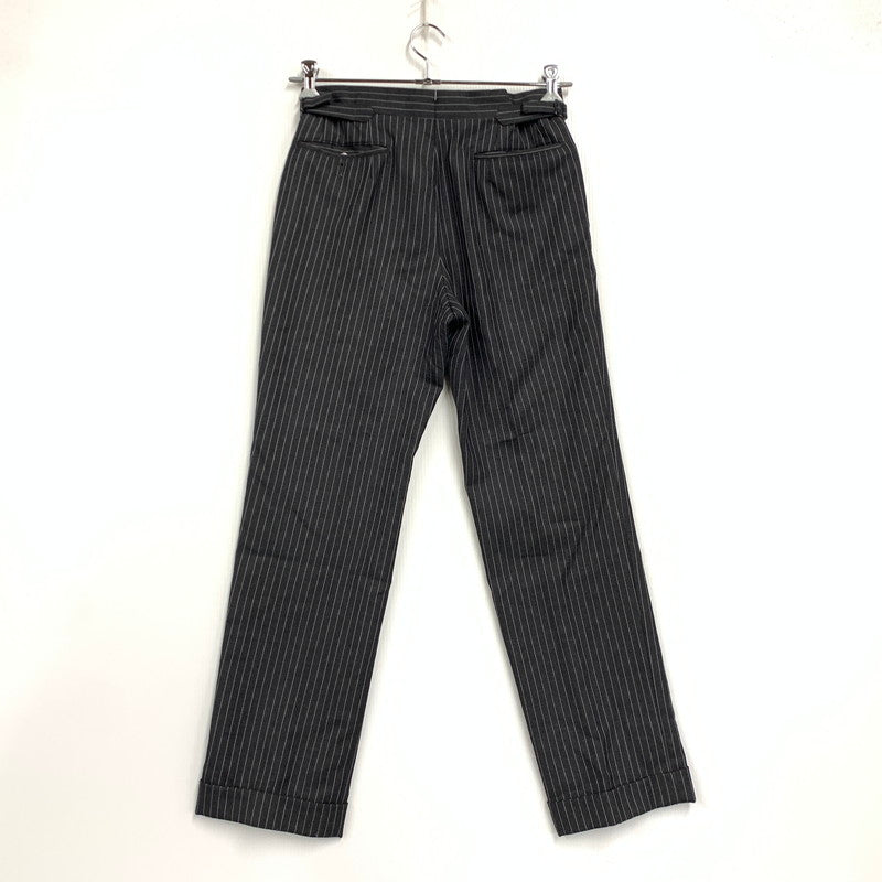 【中古品】【メンズ】 BATAK HOUSE CUT バタクハウスカット JOHN FOSTER ジョンフォスター WOOL STRIPE SUIT SET-UP ウール ストライプ スーツ セットアップ 147-261023-cs-11-izu サイズ：34 カラー：グレー 万代Net店