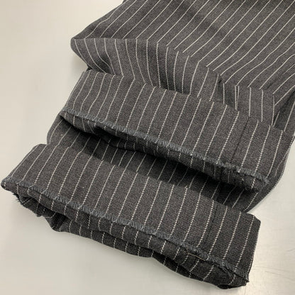 【中古品】【メンズ】 BATAK HOUSE CUT バタクハウスカット JOHN FOSTER ジョンフォスター WOOL STRIPE SUIT SET-UP ウール ストライプ スーツ セットアップ 147-261023-cs-11-izu サイズ：34 カラー：グレー 万代Net店