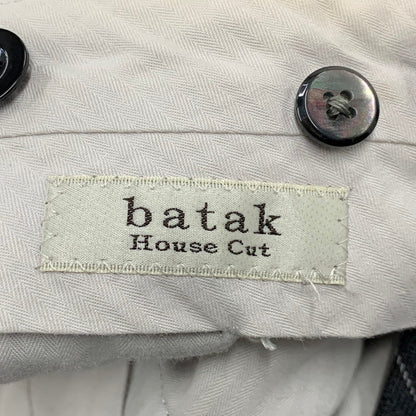 【中古品】【メンズ】 BATAK HOUSE CUT バタクハウスカット JOHN FOSTER ジョンフォスター WOOL STRIPE SUIT SET-UP ウール ストライプ スーツ セットアップ 147-261023-cs-11-izu サイズ：34 カラー：グレー 万代Net店