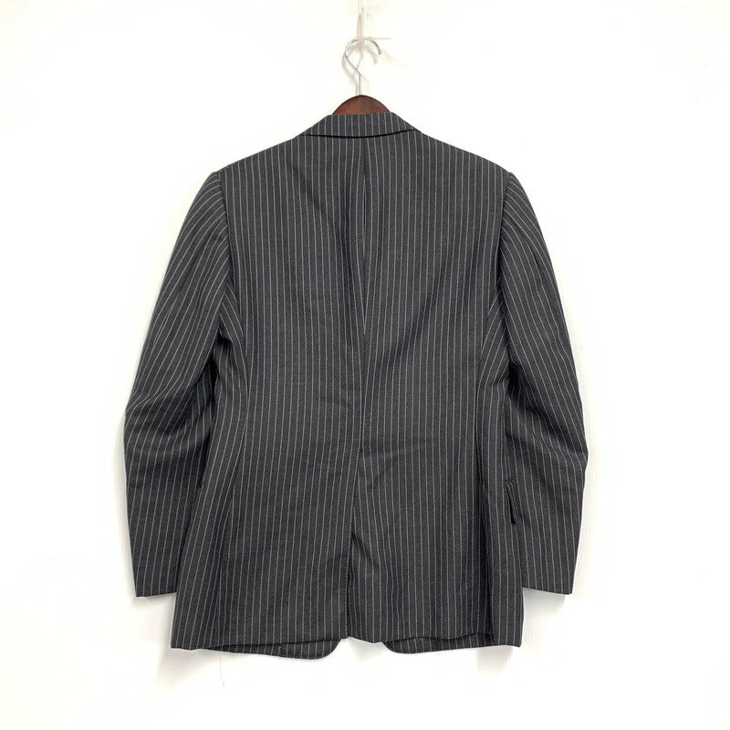 【中古品】【メンズ】 BATAK HOUSE CUT バタクハウスカット JOHN FOSTER ジョンフォスター WOOL STRIPE SUIT SET-UP ウール ストライプ スーツ セットアップ 147-261023-cs-11-izu サイズ：34 カラー：グレー 万代Net店