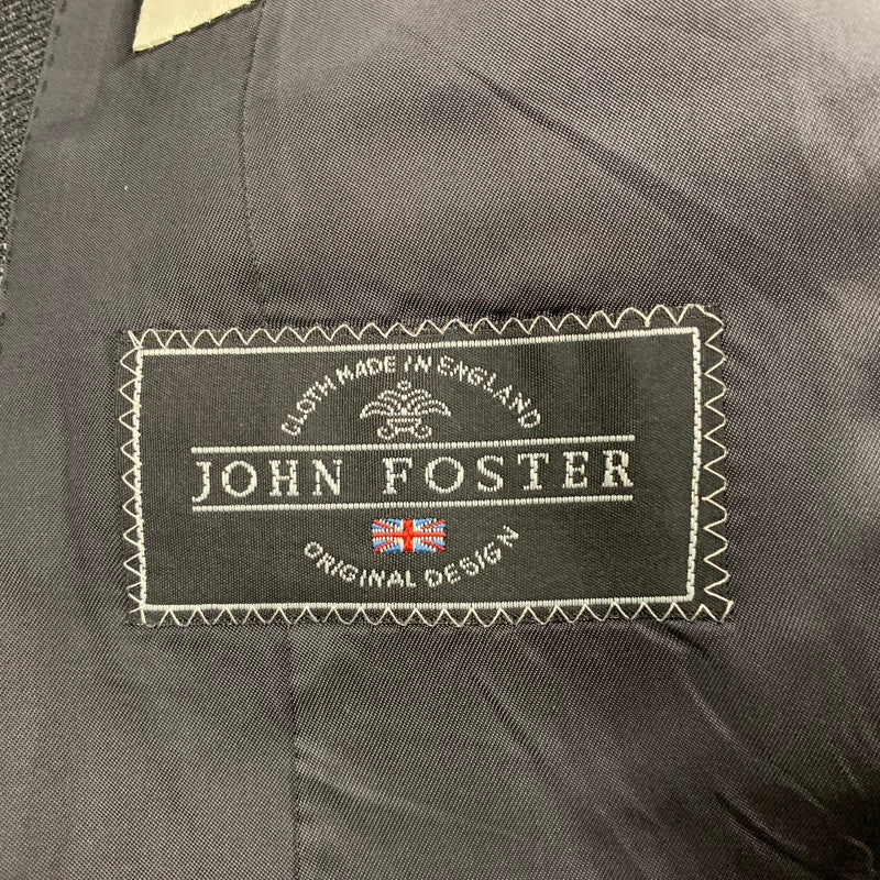 【中古品】【メンズ】 BATAK HOUSE CUT バタクハウスカット JOHN FOSTER ジョンフォスター WOOL STRIPE SUIT SET-UP ウール ストライプ スーツ セットアップ 147-261023-cs-11-izu サイズ：34 カラー：グレー 万代Net店