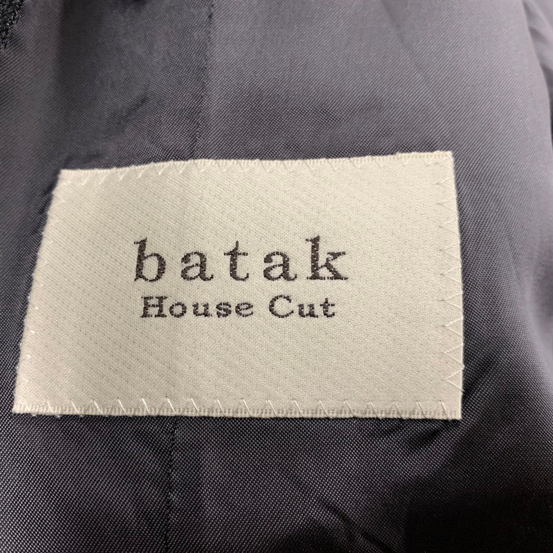 【中古品】【メンズ】 BATAK HOUSE CUT バタクハウスカット JOHN FOSTER ジョンフォスター WOOL STRIPE SUIT SET-UP ウール ストライプ スーツ セットアップ 147-261023-cs-11-izu サイズ：34 カラー：グレー 万代Net店