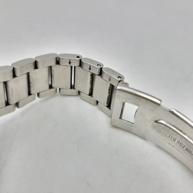 【中古品】【メンズ/レディース】 NIVADA ニバダ AUTOMATIC DATE N024M 自動巻き デイト 裏スケルトン 腕時計 197-261014-as-14-izu カラー：シルバー 万代Net店