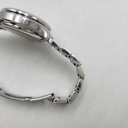 【中古品】【メンズ/レディース】 NIVADA ニバダ AUTOMATIC DATE N024M 自動巻き デイト 裏スケルトン 腕時計 197-261014-as-14-izu カラー：シルバー 万代Net店