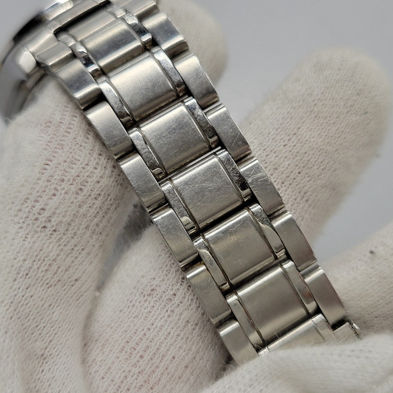 【中古品】【メンズ/レディース】 NIVADA ニバダ AUTOMATIC DATE N024M 自動巻き デイト 裏スケルトン 腕時計 197-261014-as-14-izu カラー：シルバー 万代Net店