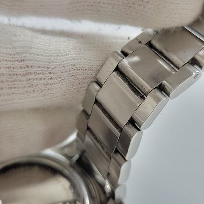 【中古品】【メンズ/レディース】 NIVADA ニバダ AUTOMATIC DATE N024M 自動巻き デイト 裏スケルトン 腕時計 197-261014-as-14-izu カラー：シルバー 万代Net店