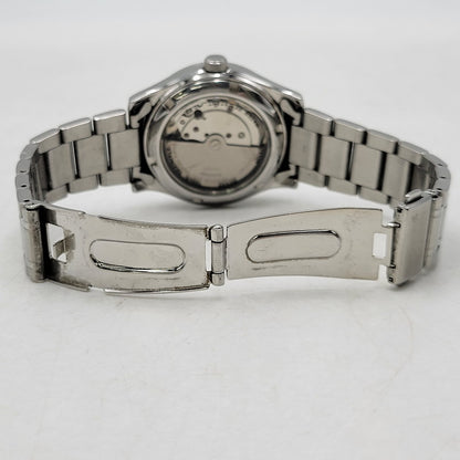 【中古品】【メンズ/レディース】 NIVADA ニバダ AUTOMATIC DATE N024M 自動巻き デイト 裏スケルトン 腕時計 197-261014-as-14-izu カラー：シルバー 万代Net店