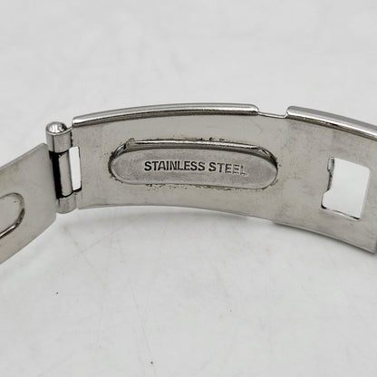 【中古品】【メンズ/レディース】 NIVADA ニバダ AUTOMATIC DATE N024M 自動巻き デイト 裏スケルトン 腕時計 197-261014-as-14-izu カラー：シルバー 万代Net店