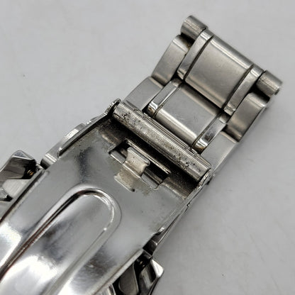 【中古品】【メンズ/レディース】 NIVADA ニバダ AUTOMATIC DATE N024M 自動巻き デイト 裏スケルトン 腕時計 197-261014-as-14-izu カラー：シルバー 万代Net店