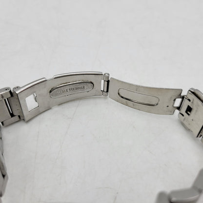 【中古品】【メンズ/レディース】 NIVADA ニバダ AUTOMATIC DATE N024M 自動巻き デイト 裏スケルトン 腕時計 197-261014-as-14-izu カラー：シルバー 万代Net店