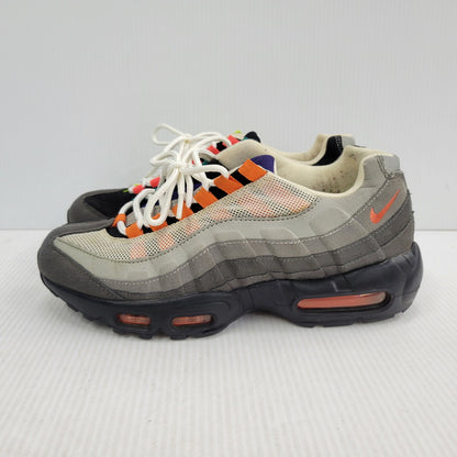 【中古品】【メンズ】 NIKE ナイキ AIR MAX 95 OG QS 810374-078 エアマックス 95 OG QS スニーカー 靴 160-261014-as-06-izu サイズ：26.5cm カラー：BLACK/VOLT-SAFETY ORANGE 万代Net店