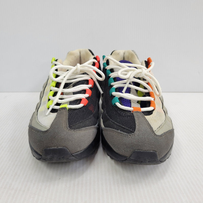 【中古品】【メンズ】 NIKE ナイキ AIR MAX 95 OG QS 810374-078 エアマックス 95 OG QS スニーカー 靴 160-261014-as-06-izu サイズ：26.5cm カラー：BLACK/VOLT-SAFETY ORANGE 万代Net店
