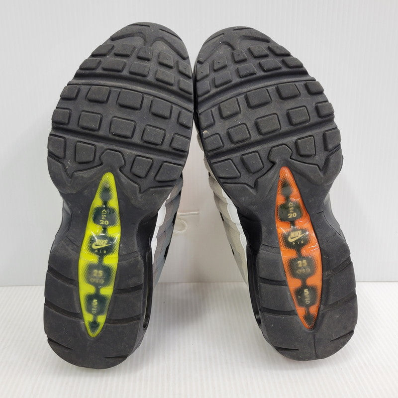 【中古品】【メンズ】 NIKE ナイキ AIR MAX 95 OG QS 810374-078 エアマックス 95 OG QS スニーカー 靴 160-261014-as-06-izu サイズ：26.5cm カラー：BLACK/VOLT-SAFETY ORANGE 万代Net店