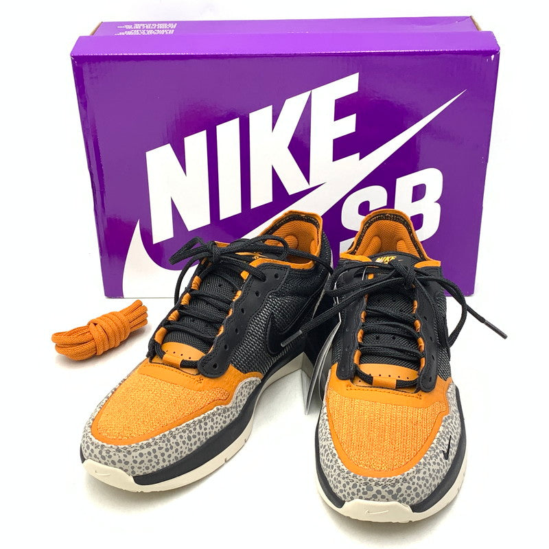 【中古美品】【メンズ】 NIKE SB ナイキエスビー IR0460-001 PS8 SAFARI サファリ スニーカー 靴 160-261022-kh-15-izu サイズ：27 カラー：COBBLESTONE/BLACK-MONARCH 万代Net店