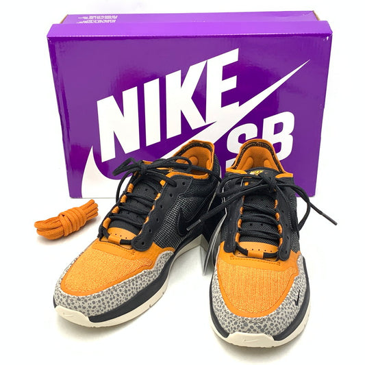 【中古美品】【メンズ】 NIKE SB ナイキエスビー IR0460-001 PS8 SAFARI サファリ スニーカー 靴 160-261022-kh-15-izu サイズ：27 カラー：COBBLESTONE/BLACK-MONARCH 万代Net店