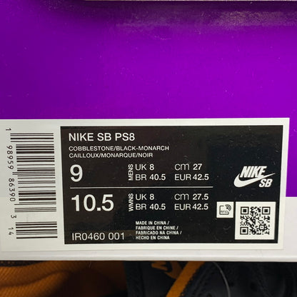 【中古美品】【メンズ】 NIKE SB ナイキエスビー IR0460-001 PS8 SAFARI サファリ スニーカー 靴 160-261022-kh-15-izu サイズ：27 カラー：COBBLESTONE/BLACK-MONARCH 万代Net店