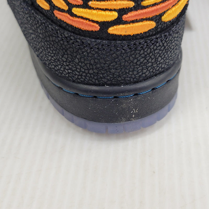 【中古美品】【メンズ】 NIKE SB ナイキエスビー × BLUETILE SKATEBOARDS ブルータイルスケートボード DUNK LOW PRO QS IQ1323-001 ダンク ロー プロ スニーカー 靴 160-261014-as-07-izu サイズ：26.5cm カラー：BLACK/MARINA-WHITE 万代Net店
