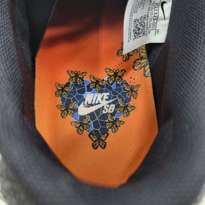 【中古美品】【メンズ】 NIKE SB ナイキエスビー × BLUETILE SKATEBOARDS ブルータイルスケートボード DUNK LOW PRO QS IQ1323-001 ダンク ロー プロ スニーカー 靴 160-261014-as-07-izu サイズ：26.5cm カラー：BLACK/MARINA-WHITE 万代Net店