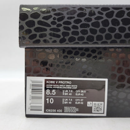 【中古美品】【メンズ】 NIKE ナイキ KOBE 5 PROTRO IO6256-400 コービー 5 プロトロ スニーカー 靴 160-261014-as-08-izu サイズ：26.5cm カラー：HYPER ROYAL/WOLF GREY-WHITE 万代Net店