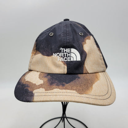 【中古品】【メンズ/レディース】 Supreme シュプリーム × THE NORTH FACE ザ・ノースフェイス BLEACHED DENIM PRINT 6-PANEL NN52152I ブリーチ デニムプリント 6パネル キャップ 帽子 185-261014-as-11-izu サイズ：FREE カラー：マルチカラー 万代Net店