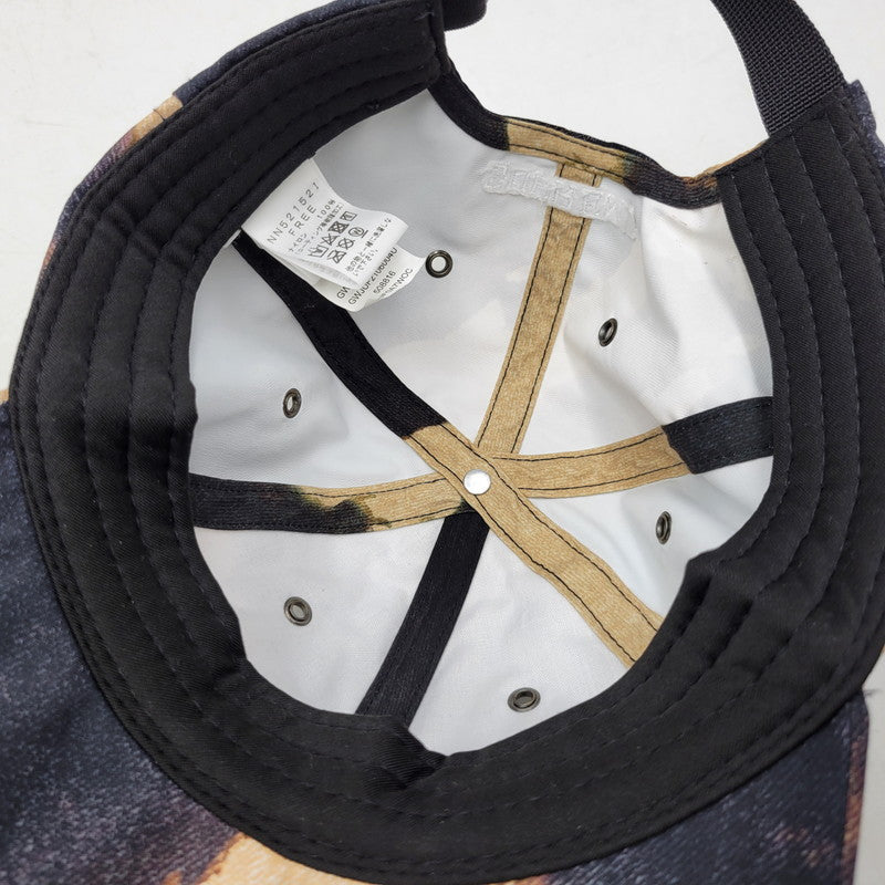 【中古品】【メンズ/レディース】 Supreme シュプリーム × THE NORTH FACE ザ・ノースフェイス BLEACHED DENIM PRINT 6-PANEL NN52152I ブリーチ デニムプリント 6パネル キャップ 帽子 185-261014-as-11-izu サイズ：FREE カラー：マルチカラー 万代Net店