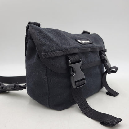【中古品】【メンズ/レディース】 Supreme シュプリーム MINI MESSENGER BAG ミニメッセンジャーバッグ カバン 鞄 188-261014-as-10-izu カラー：ブラック 万代Net店