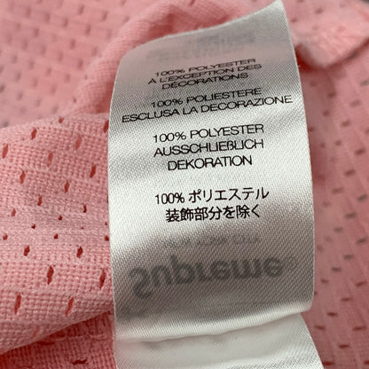 【中古品】【メンズ】 SUPREME シュプリーム 25SS S LOGO BASEBALL HENLEY ロゴ ベースボール ヘンリー トップス 半袖 149-261015-ya-05-izu サイズ：M カラー：ピンク 万代Net店
