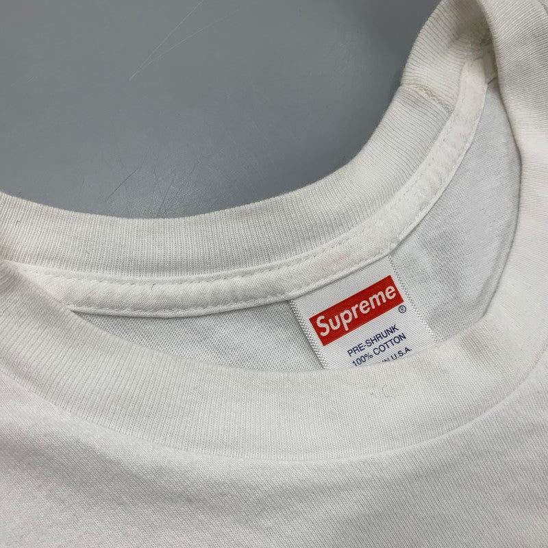 【中古品】【メンズ】 SUPREME シュプリーム 21SS ANNA NICOLE SMITH TEE アンナ・ニコル・スミス Tシャツ トップス 半袖 149-261015-ya-03-izu サイズ：L カラー：ホワイト 万代Net店