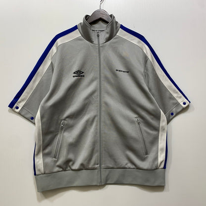 【中古品】【メンズ】 SUPREME シュプリーム × UMBRO アンブロ SNAP SLEEVE JACKET スナップ スリーブ ジャケット トップス 149-261017-sm-21-izu サイズ：XXL カラー：グレー 万代Net店