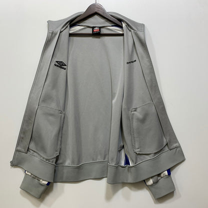 【中古品】【メンズ】 SUPREME シュプリーム × UMBRO アンブロ SNAP SLEEVE JACKET スナップ スリーブ ジャケット トップス 149-261017-sm-21-izu サイズ：XXL カラー：グレー 万代Net店