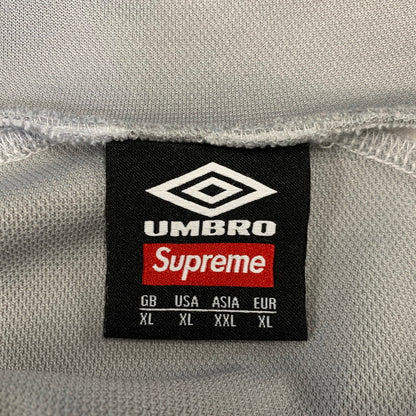 【中古品】【メンズ】 SUPREME シュプリーム × UMBRO アンブロ SNAP SLEEVE JACKET スナップ スリーブ ジャケット トップス 149-261017-sm-21-izu サイズ：XXL カラー：グレー 万代Net店