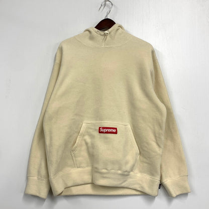 【中古品】【メンズ】 SUPREME シュプリーム 20AW POLARTEC HOODED SWEATSHIRT ポーラテック フーデッド スウェットシャツ トップス 長袖 149-261015-ya-02-izu サイズ：M カラー：アイボリー 万代Net店