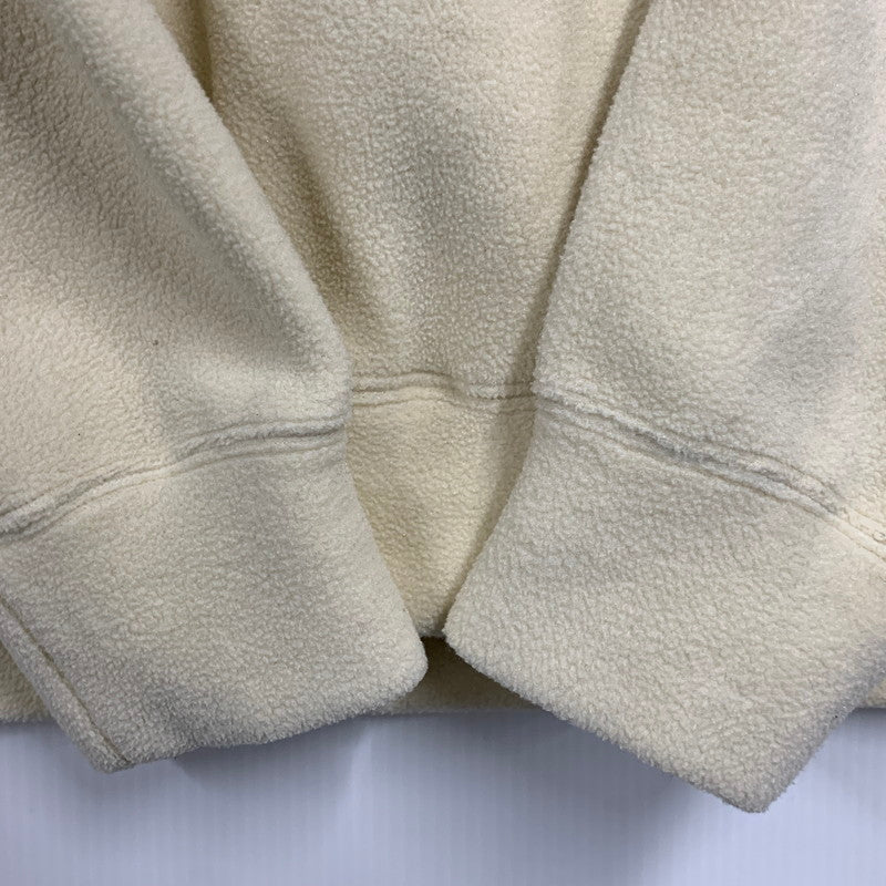 【中古品】【メンズ】 SUPREME シュプリーム 20AW POLARTEC HOODED SWEATSHIRT ポーラテック フーデッド スウェットシャツ トップス 長袖 149-261015-ya-02-izu サイズ：M カラー：アイボリー 万代Net店